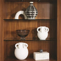 GLOBAL VIEWS INTERLOCK ROUND VASE - Decorative Accents