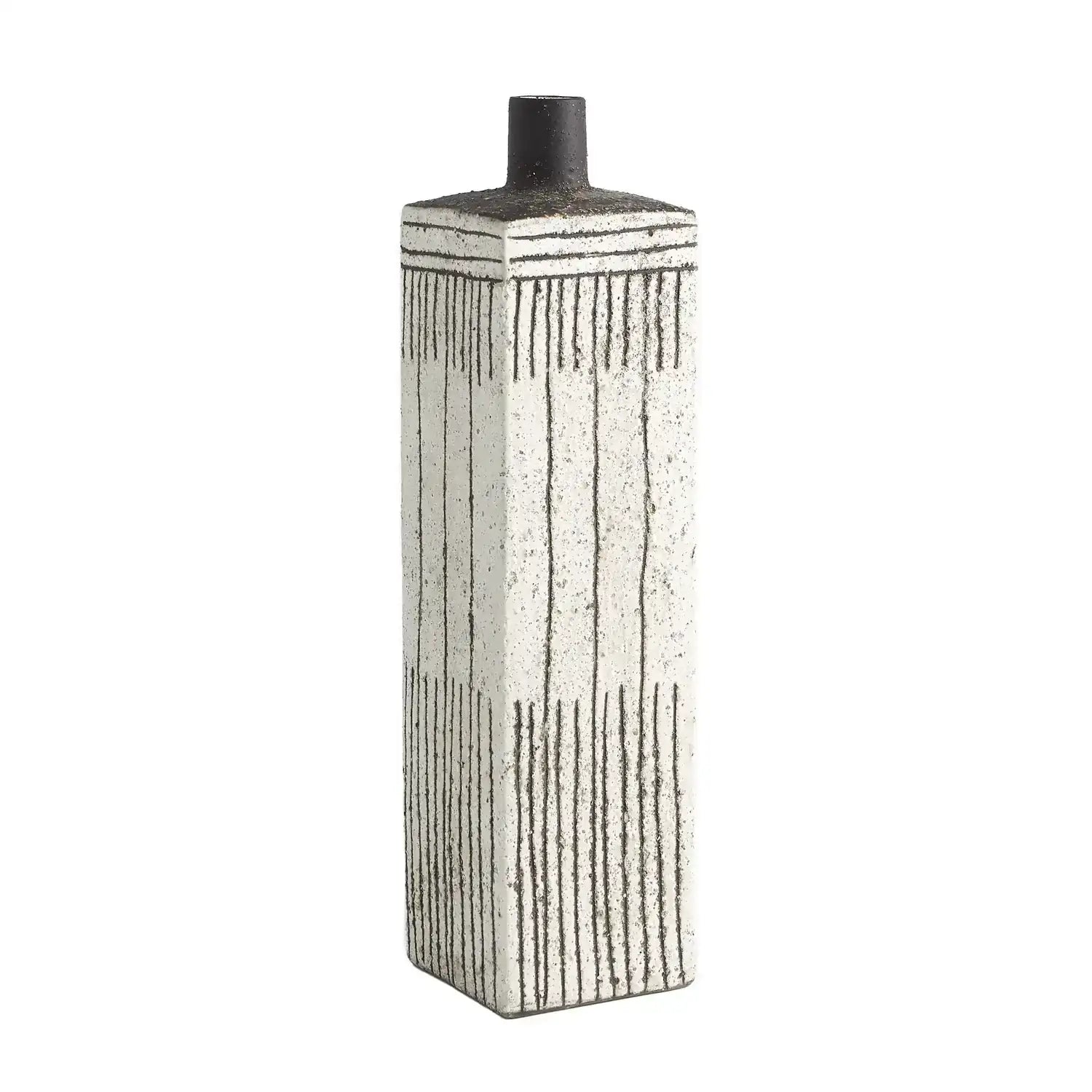 GLOBAL VIEWS GRAFFITI SQUARE VASE - Decorative Accents