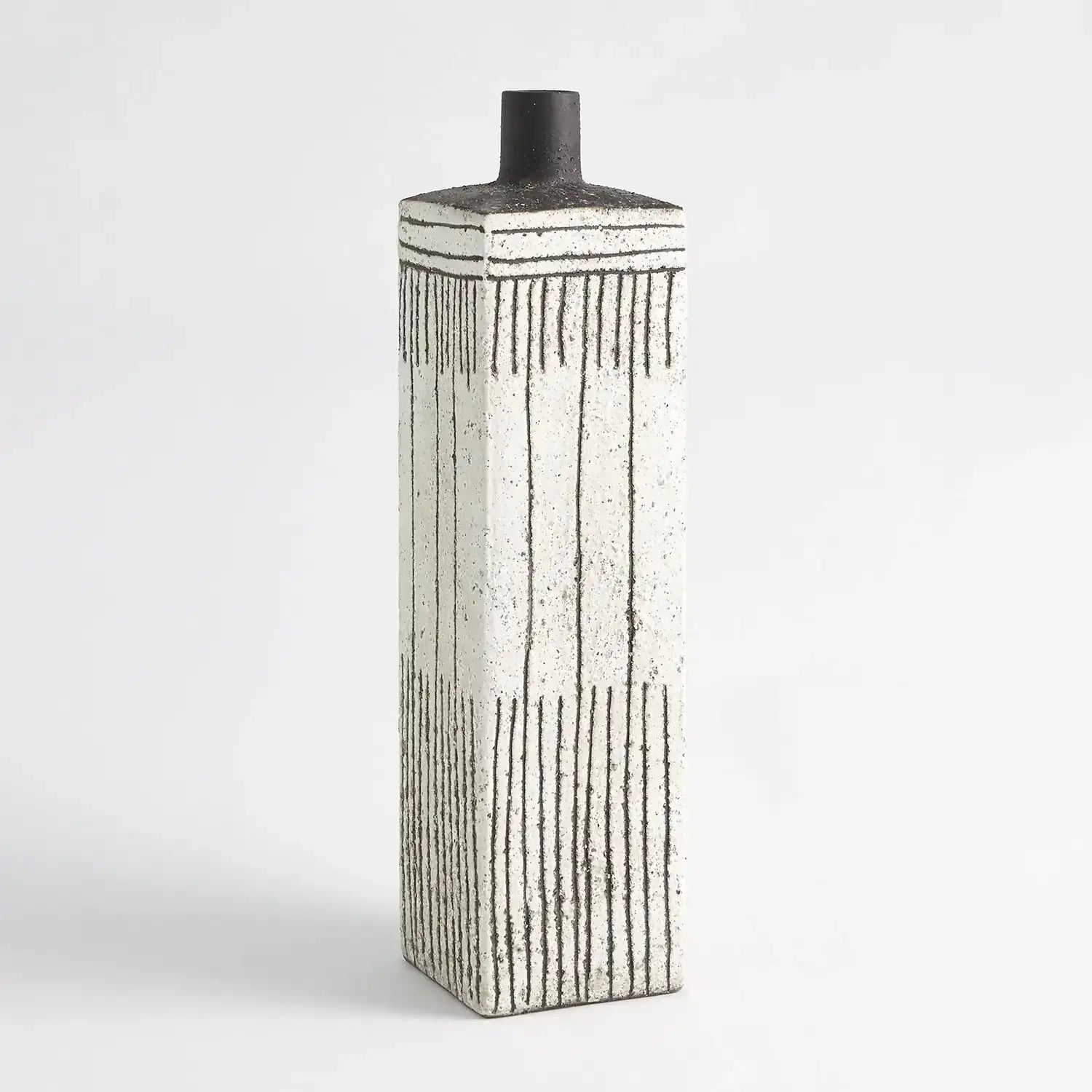 GLOBAL VIEWS GRAFFITI SQUARE VASE - Decorative Accents