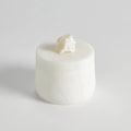 GLOBAL VIEWS ALABASTER TAPERED ROUND BOX W/ROCK FINIAL - Decorative Accents