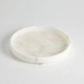 GLOBAL VIEWS ALABASTER TAPERED ROUND TRAY - Decorative Accents