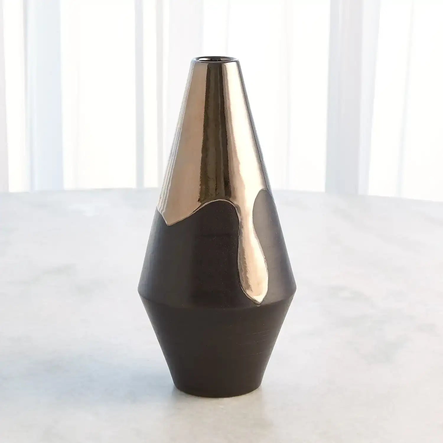 GLOBAL VIEWS GILDED DIP VASE - Decorative Accents