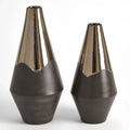 GLOBAL VIEWS GILDED DIP VASE - Decorative Accents