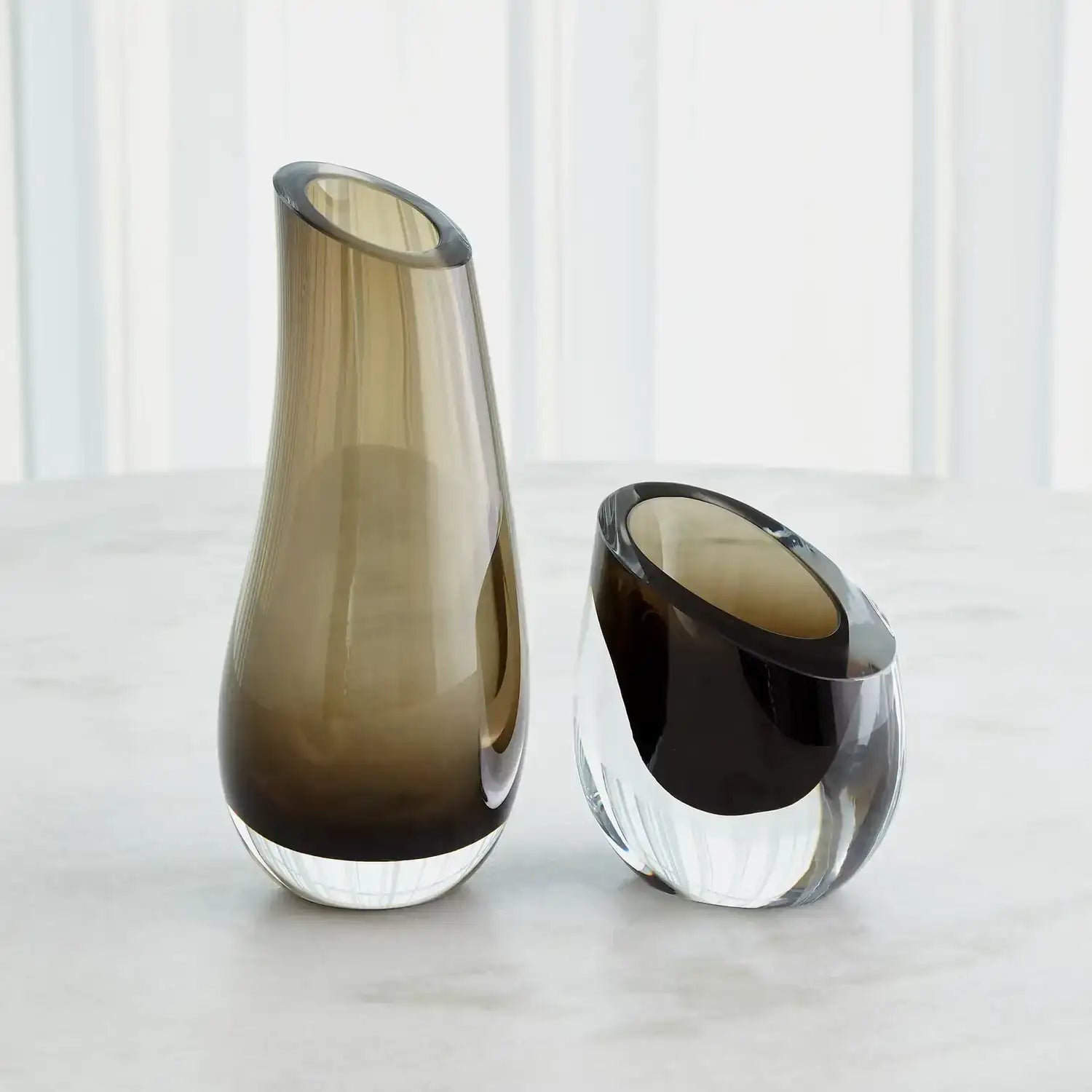 GLOBAL VIEWS SLANT VASE - Art
