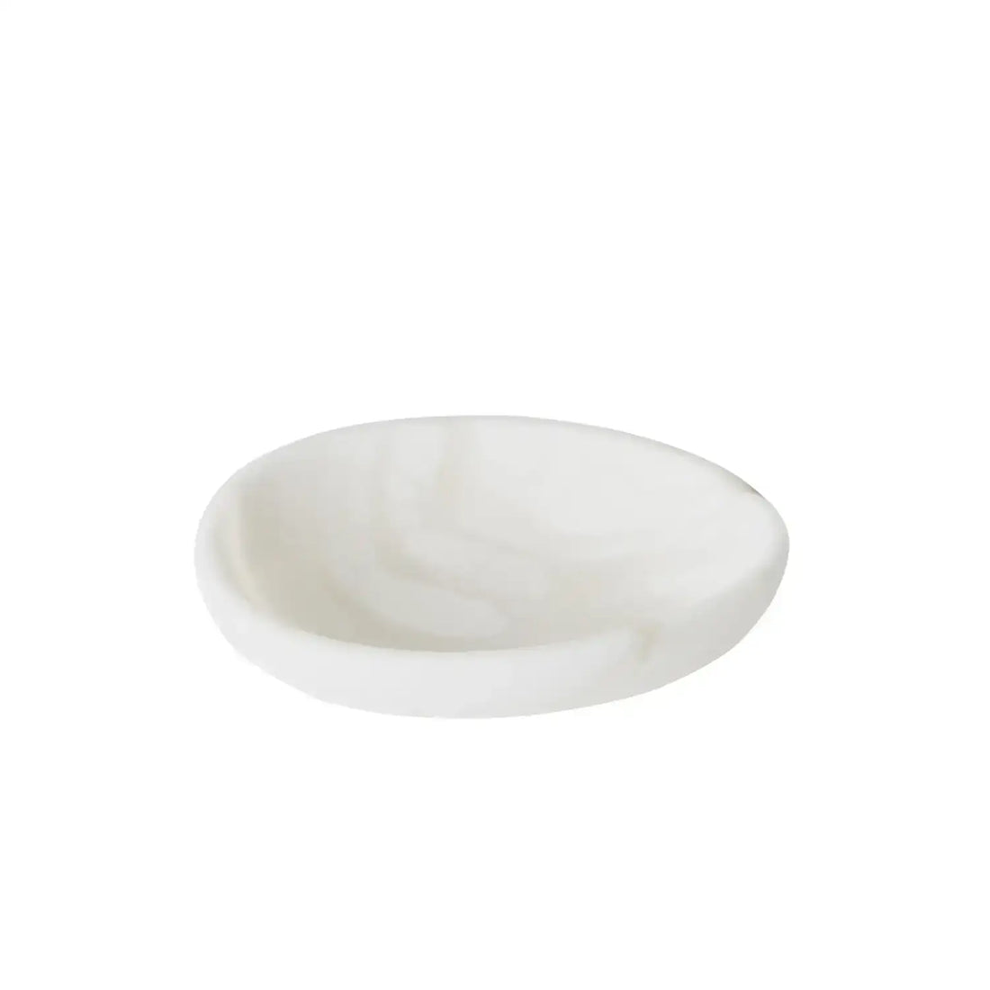GLOBAL VIEWS OBLIQUE ALABASTER BOWL - Decorative Accents
