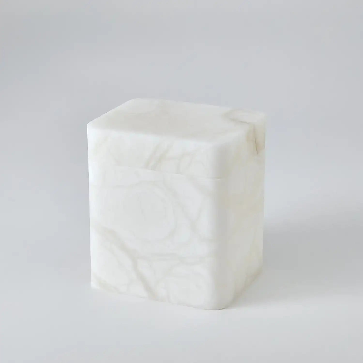 GLOBAL VIEWS RAGGIO ALABASTER BOX - Decorative Accents