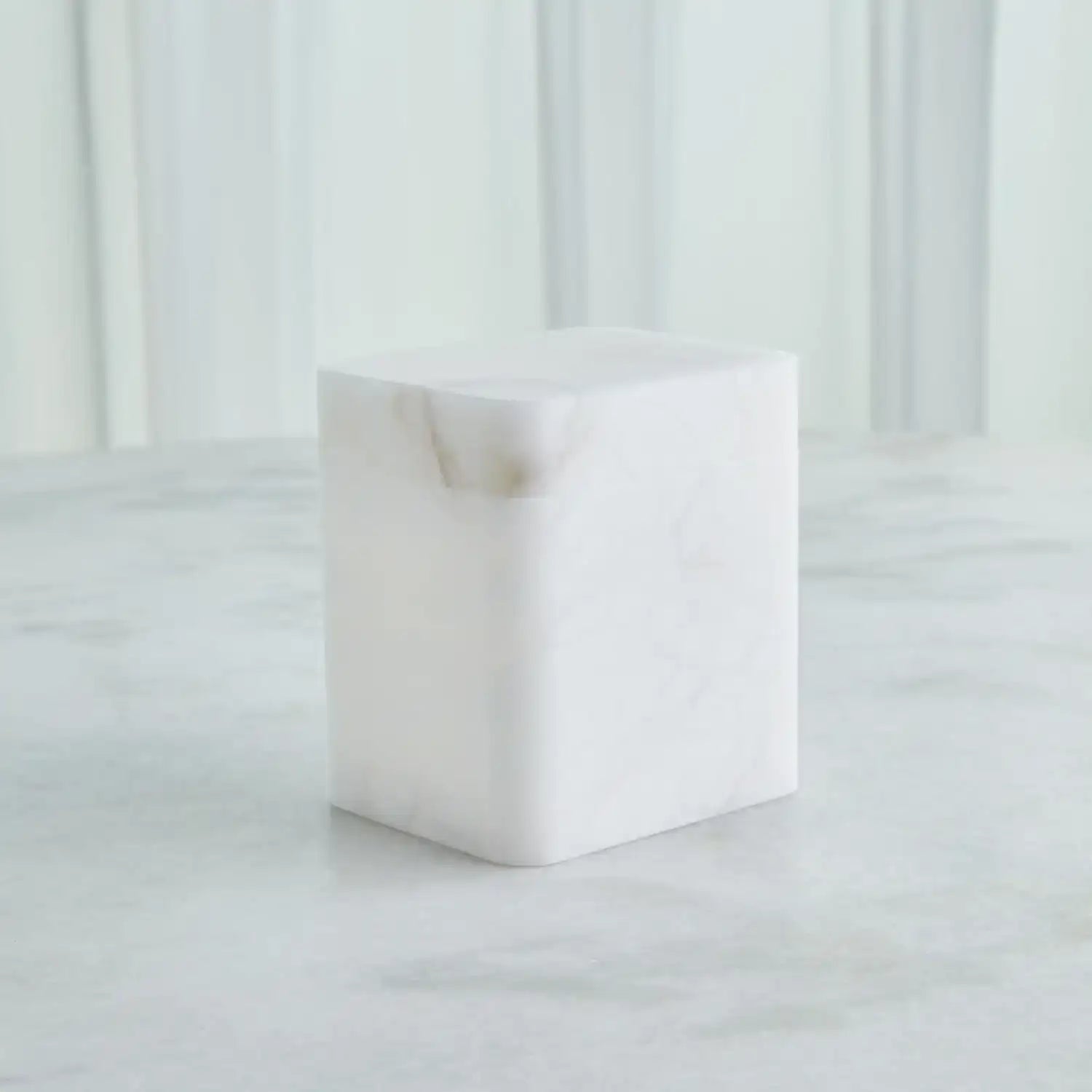 GLOBAL VIEWS RAGGIO ALABASTER BOX - Decorative Accents