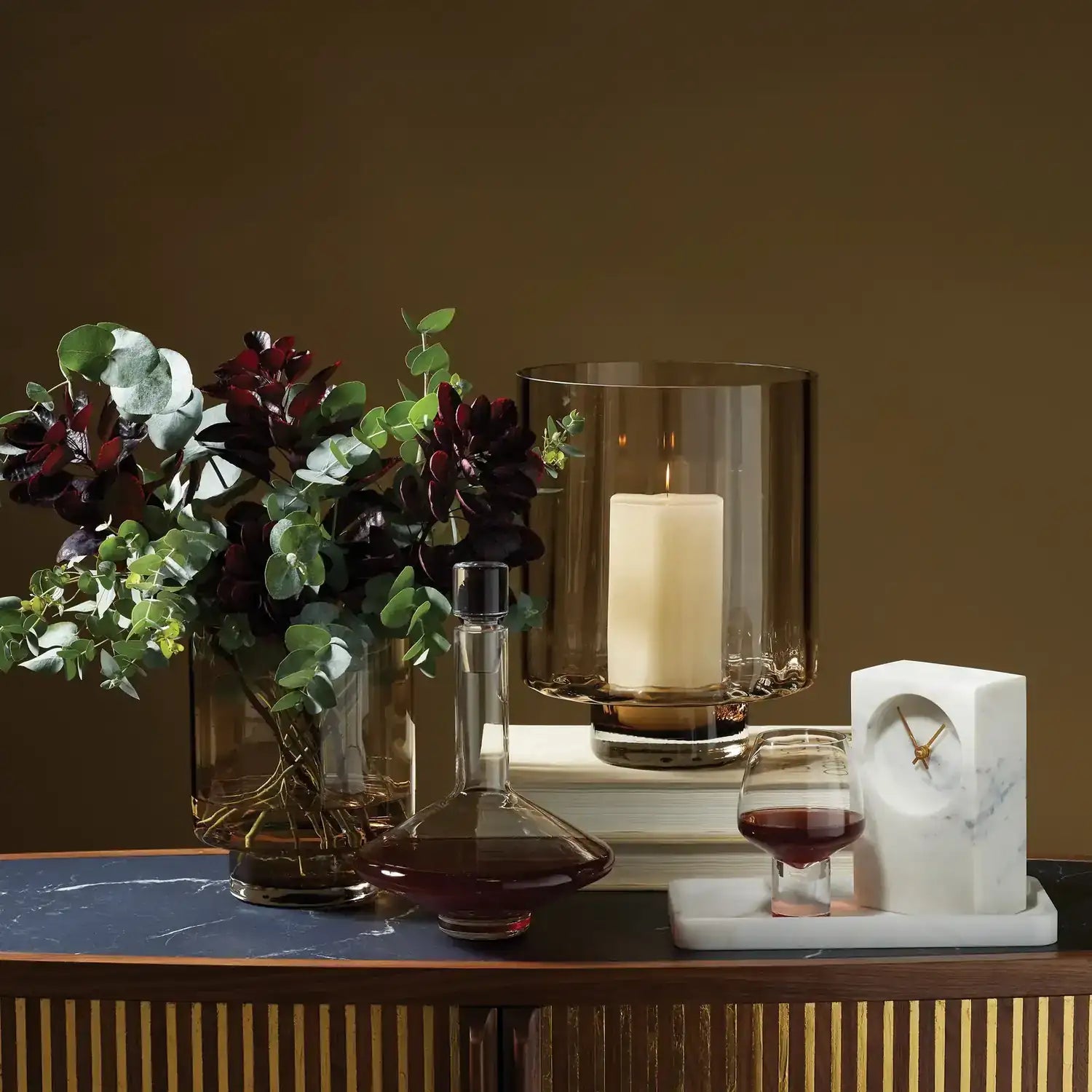 GLOBAL VIEWS RAGGIO ALABASTER TRAY - Decorative Accents