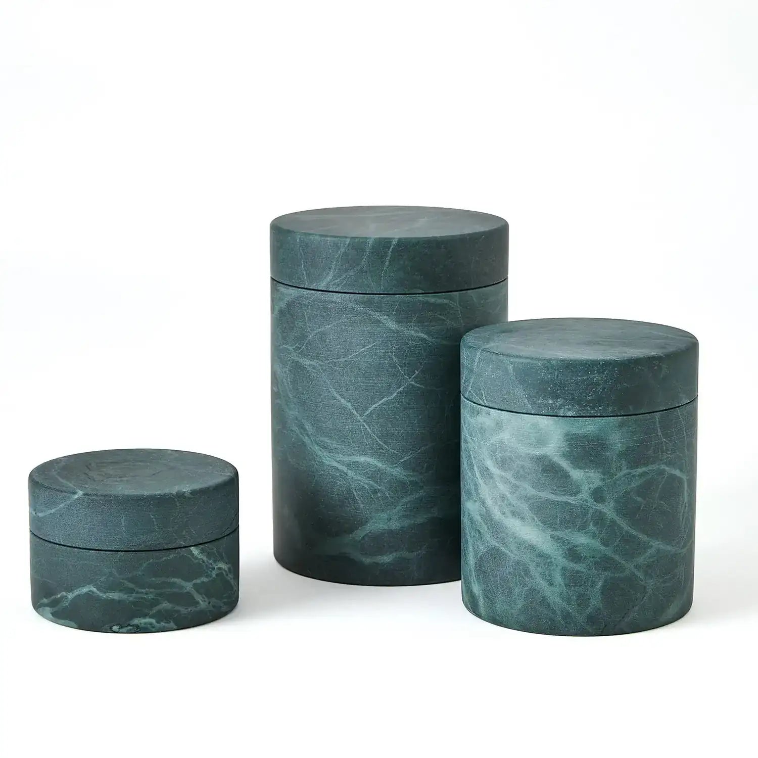 GLOBAL VIEWS CILINDRO ALABASTER BOX - Decorative Accents