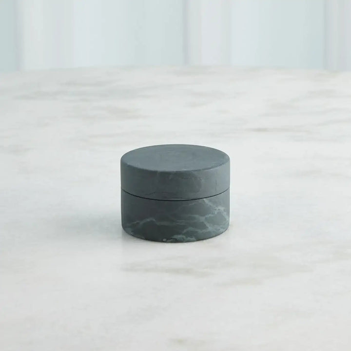 GLOBAL VIEWS CILINDRO ALABASTER BOX - Decorative Accents