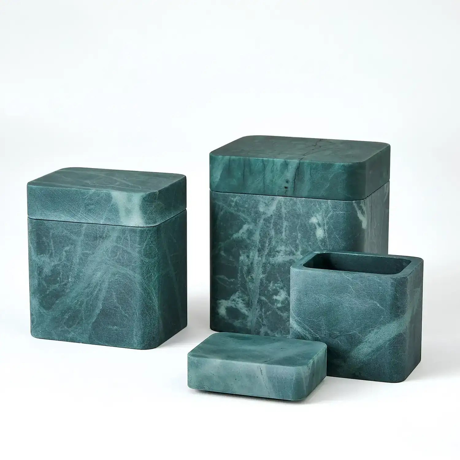 GLOBAL VIEWS RAGGIO ALABASTER BOX - Decorative Accents