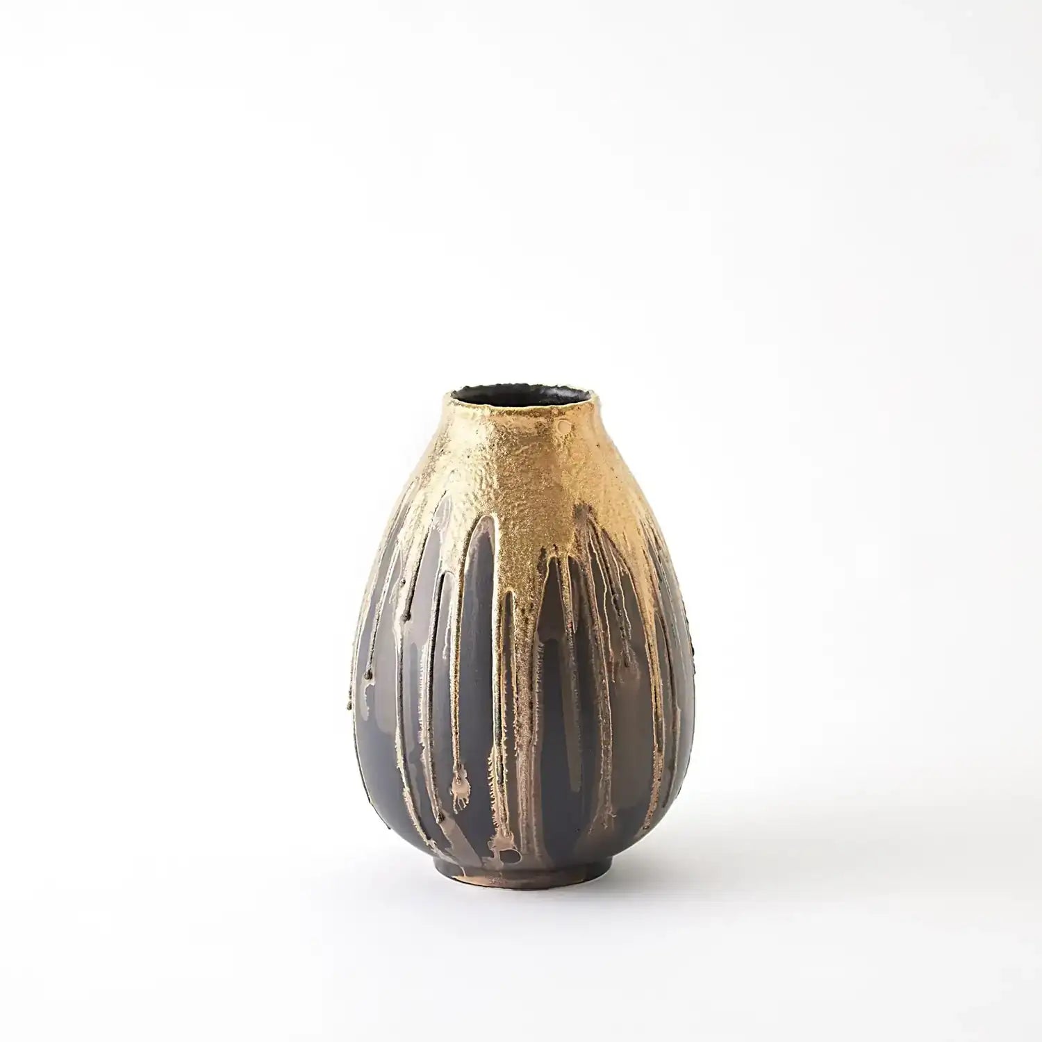 GLOBAL VIEWS CAULDRON VASE - Decorative Accents