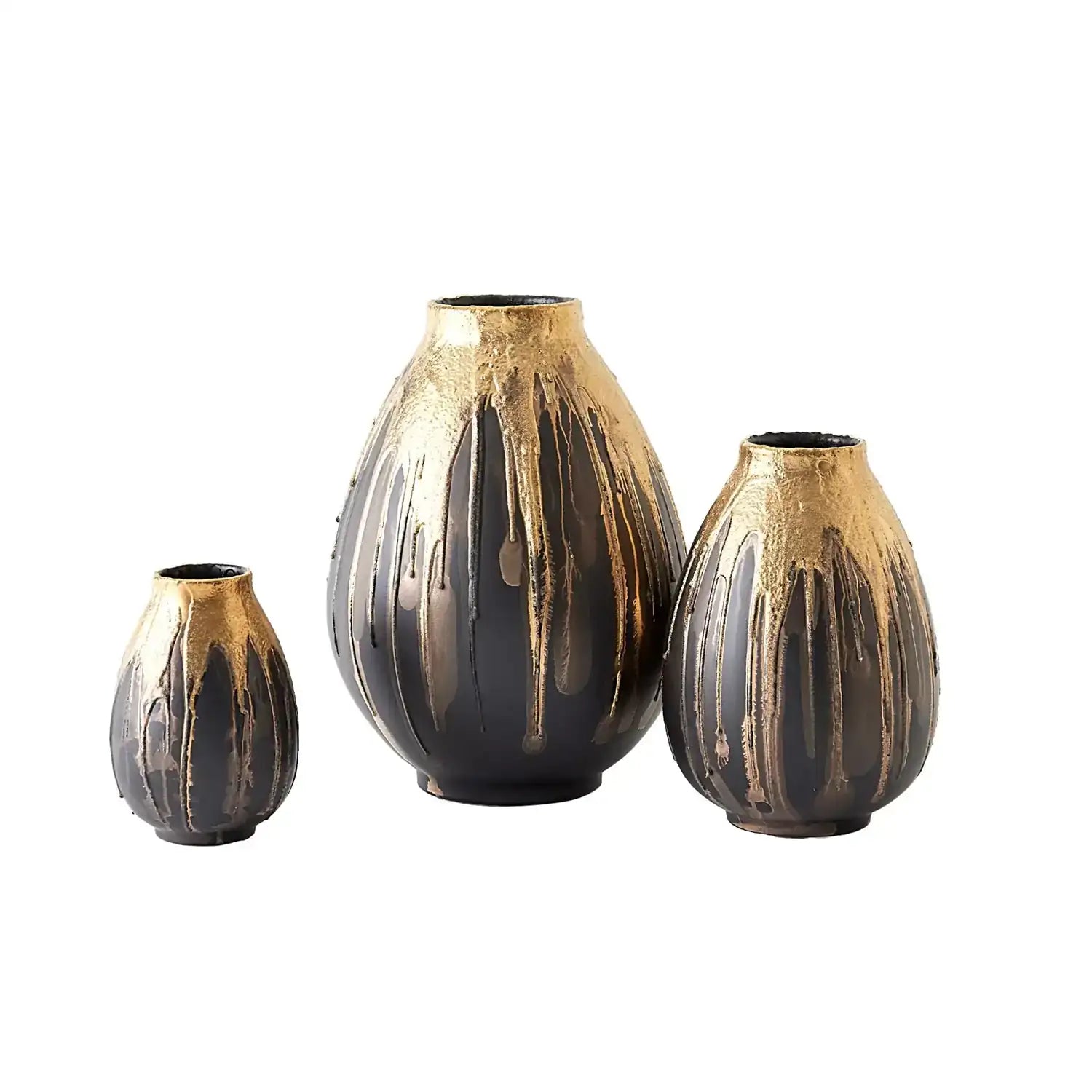 GLOBAL VIEWS CAULDRON VASE - Decorative Accents