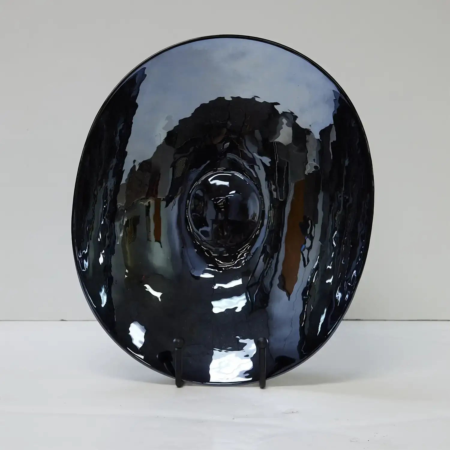 GLOBAL VIEWS OBSIDIAN FOLDED PLATE - Art