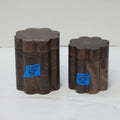 GLOBAL VIEWS CUMULUS ALABASTER TALL BOX