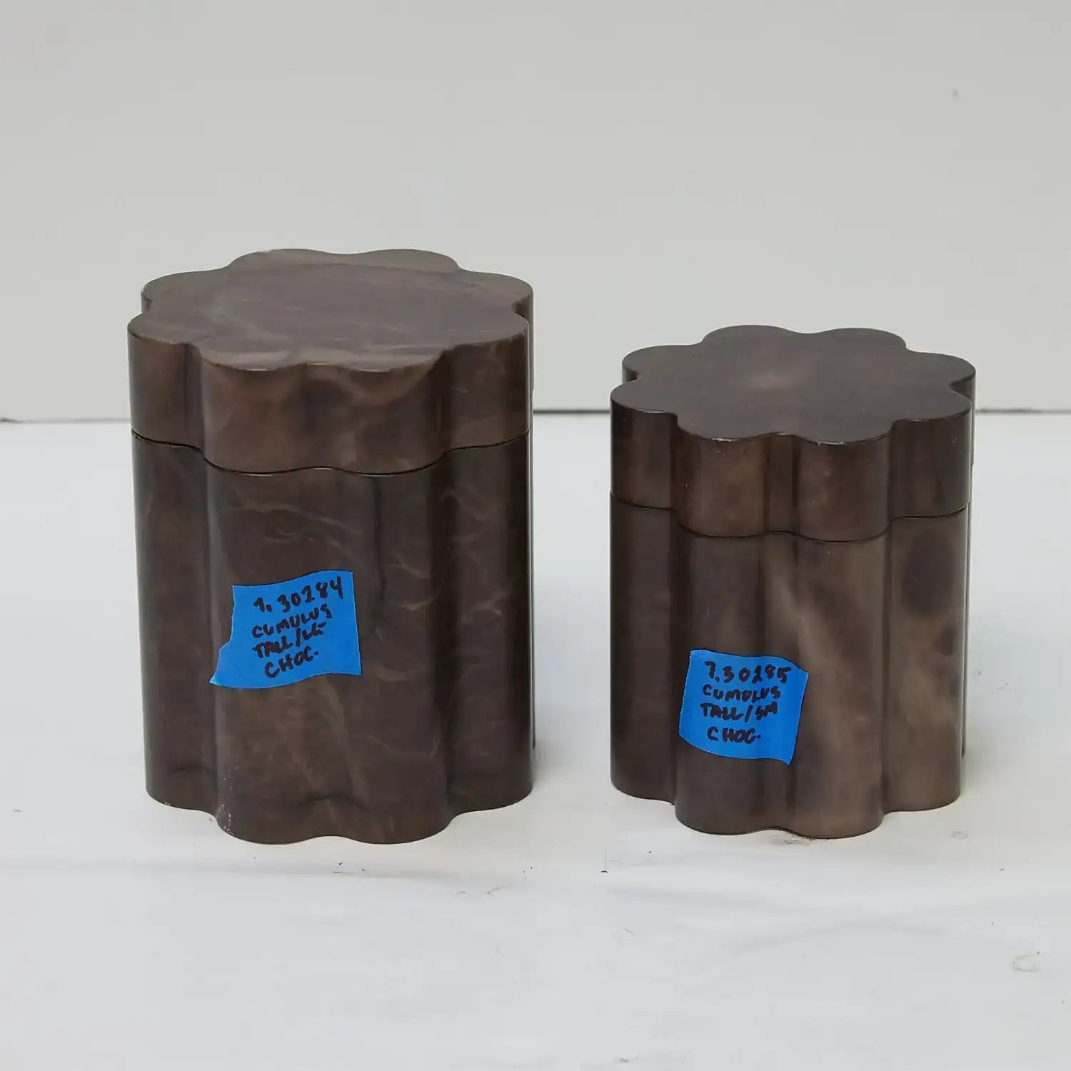 GLOBAL VIEWS CUMULUS ALABASTER TALL BOX