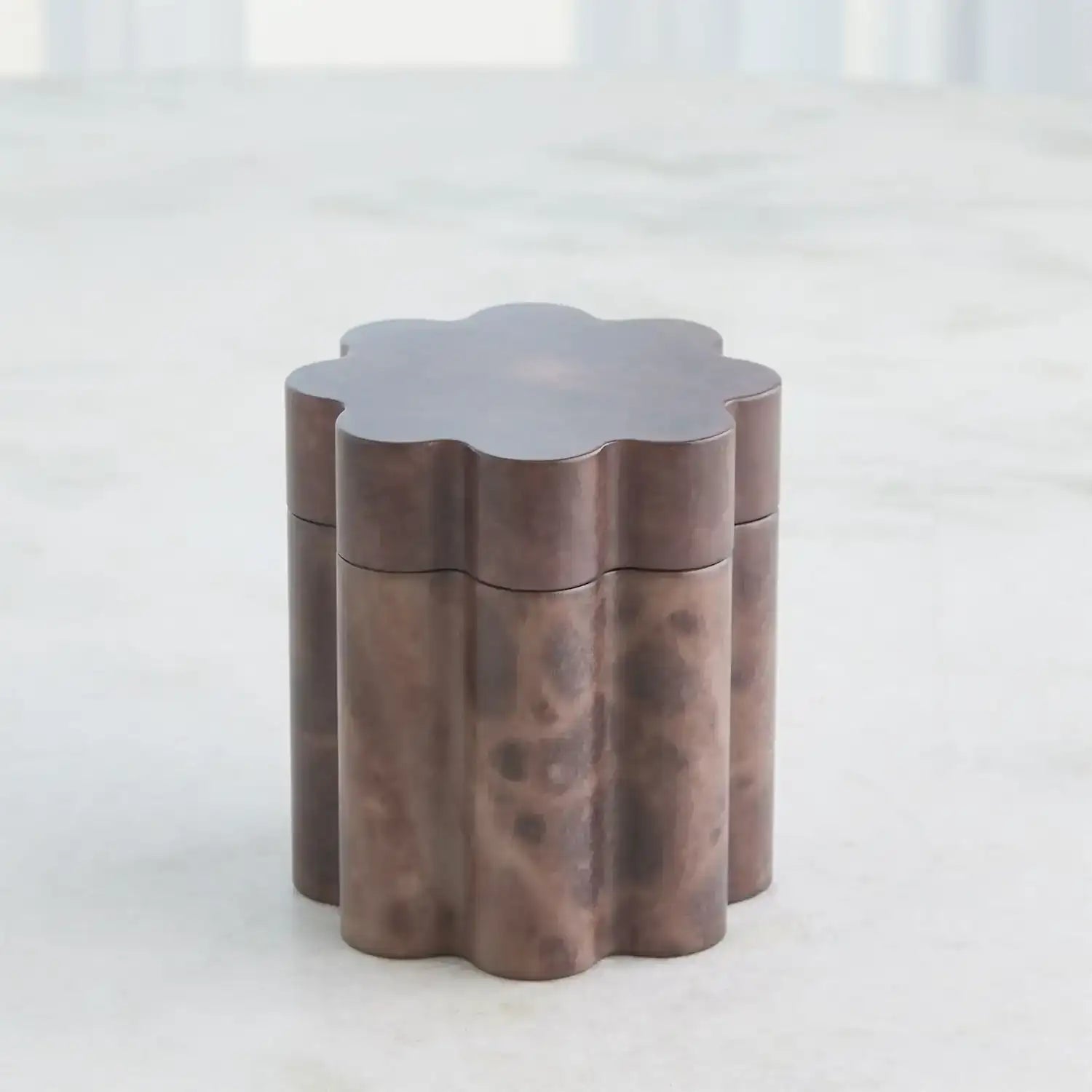 GLOBAL VIEWS CUMULUS ALABASTER TALL BOX