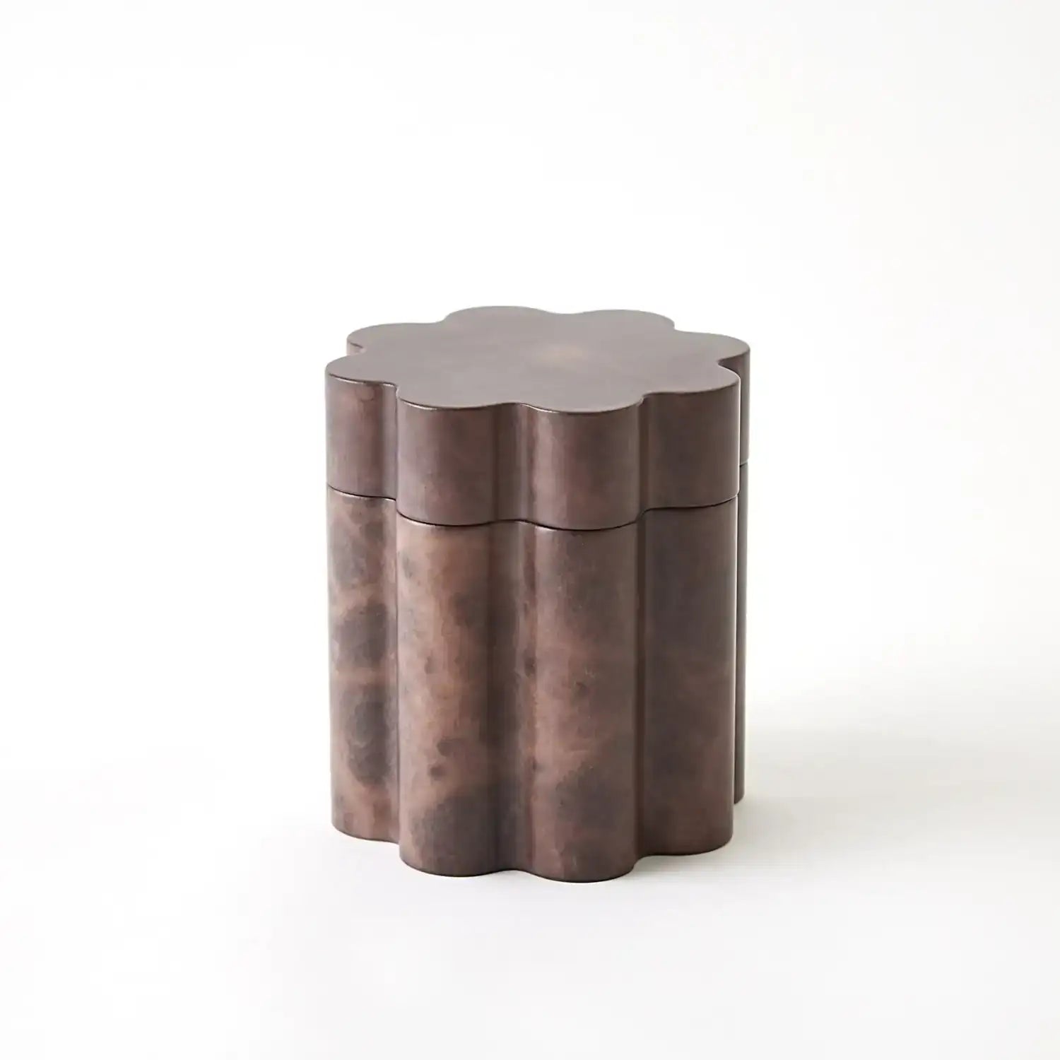 GLOBAL VIEWS CUMULUS ALABASTER TALL BOX