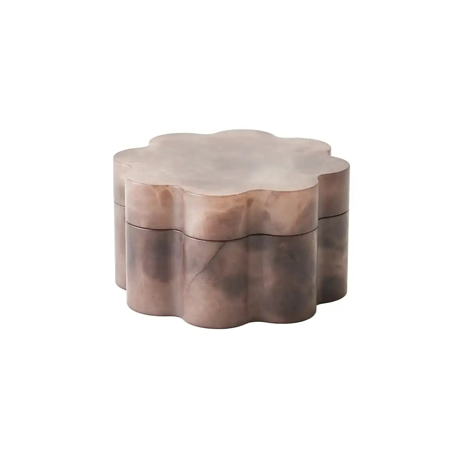 GLOBAL VIEWS CUMULUS ALABASTER WIDE BOX