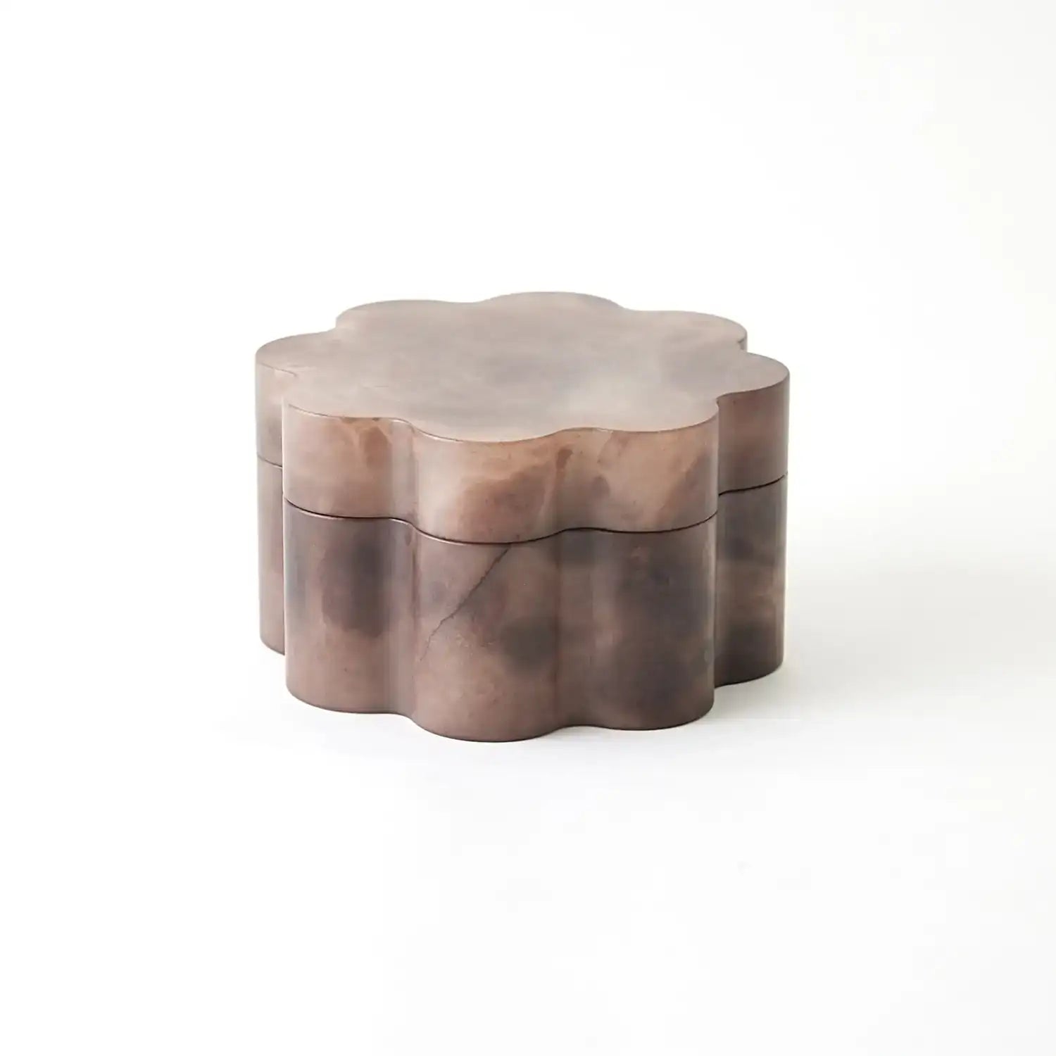 GLOBAL VIEWS CUMULUS ALABASTER WIDE BOX