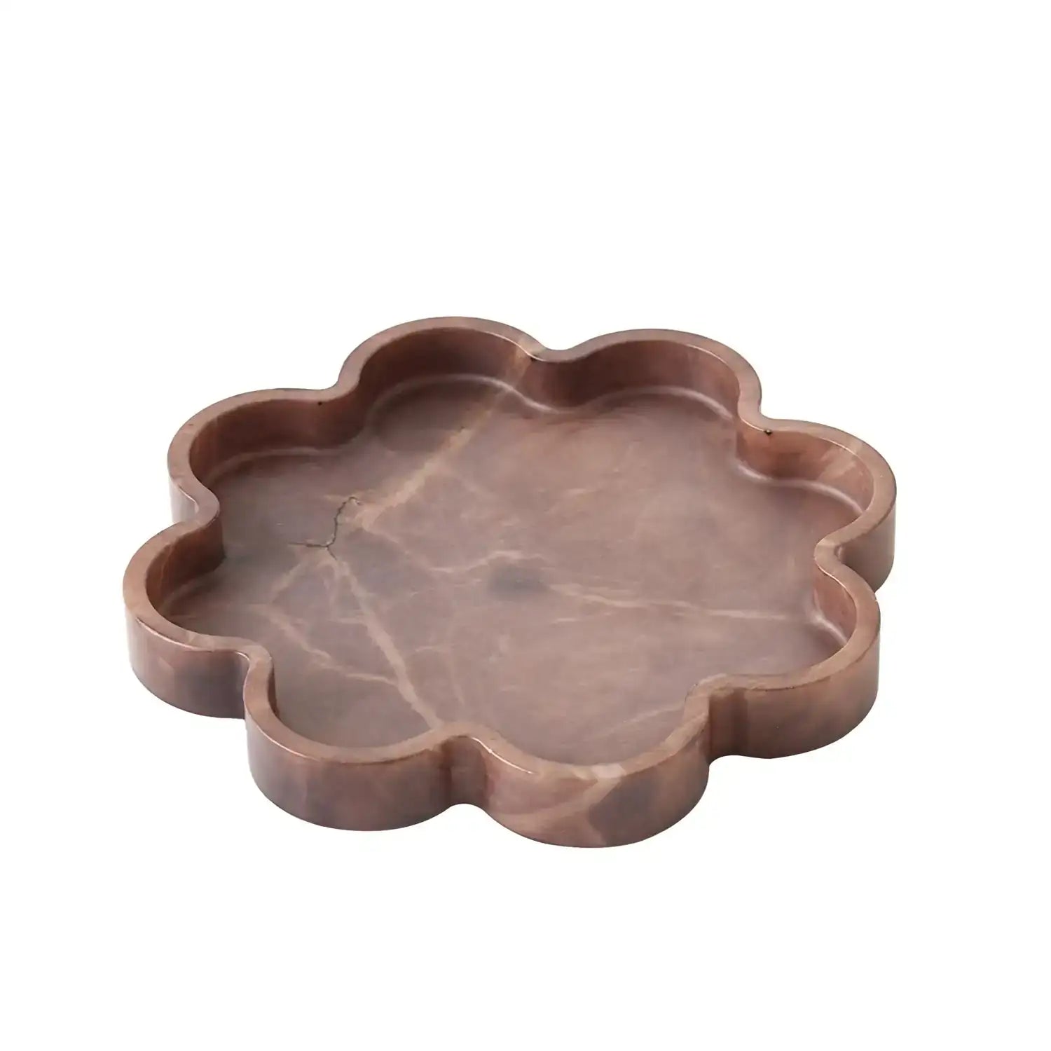 GLOBAL VIEWS CUMULUS ALABASTER TRAY - Decorative Accents