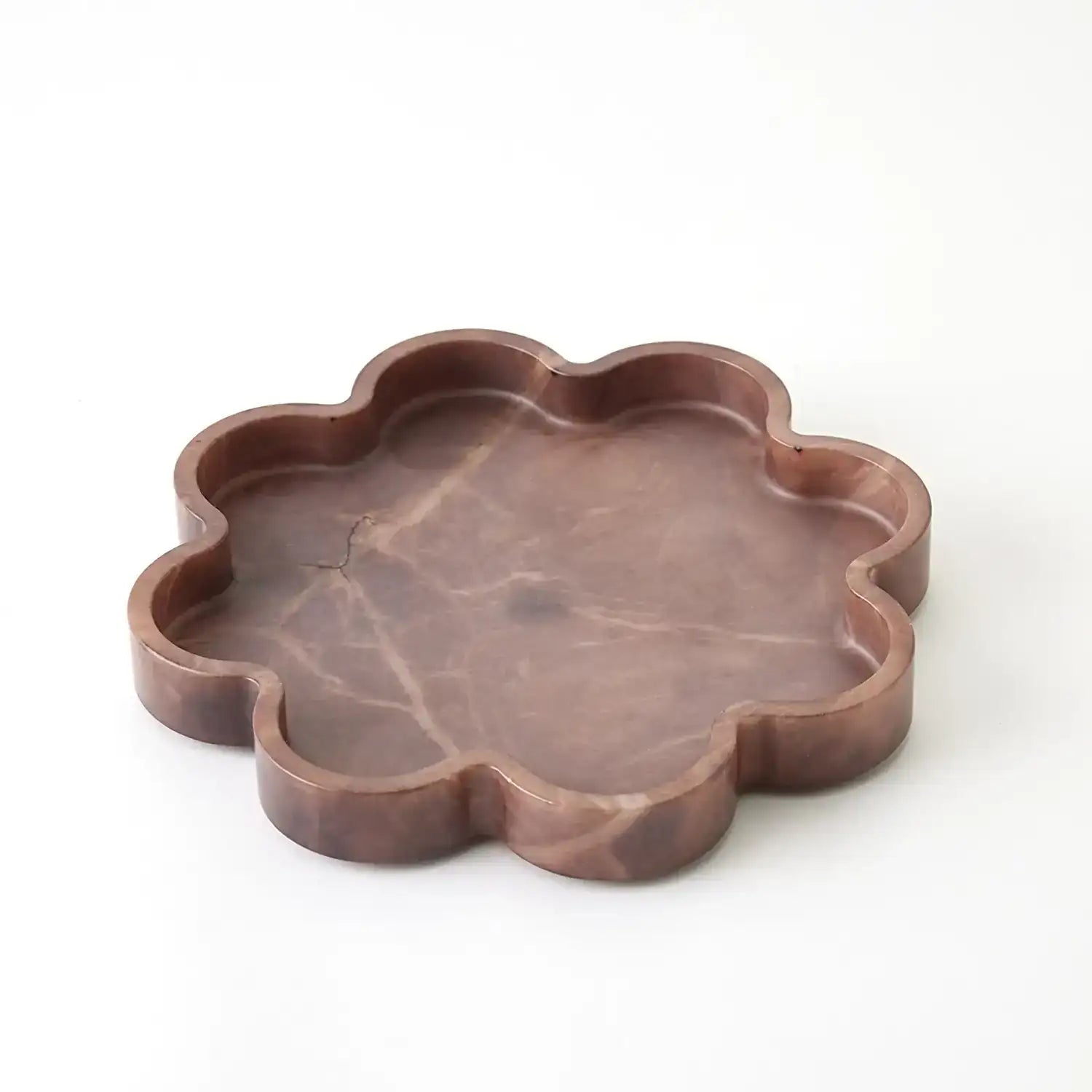 GLOBAL VIEWS CUMULUS ALABASTER TRAY - Decorative Accents