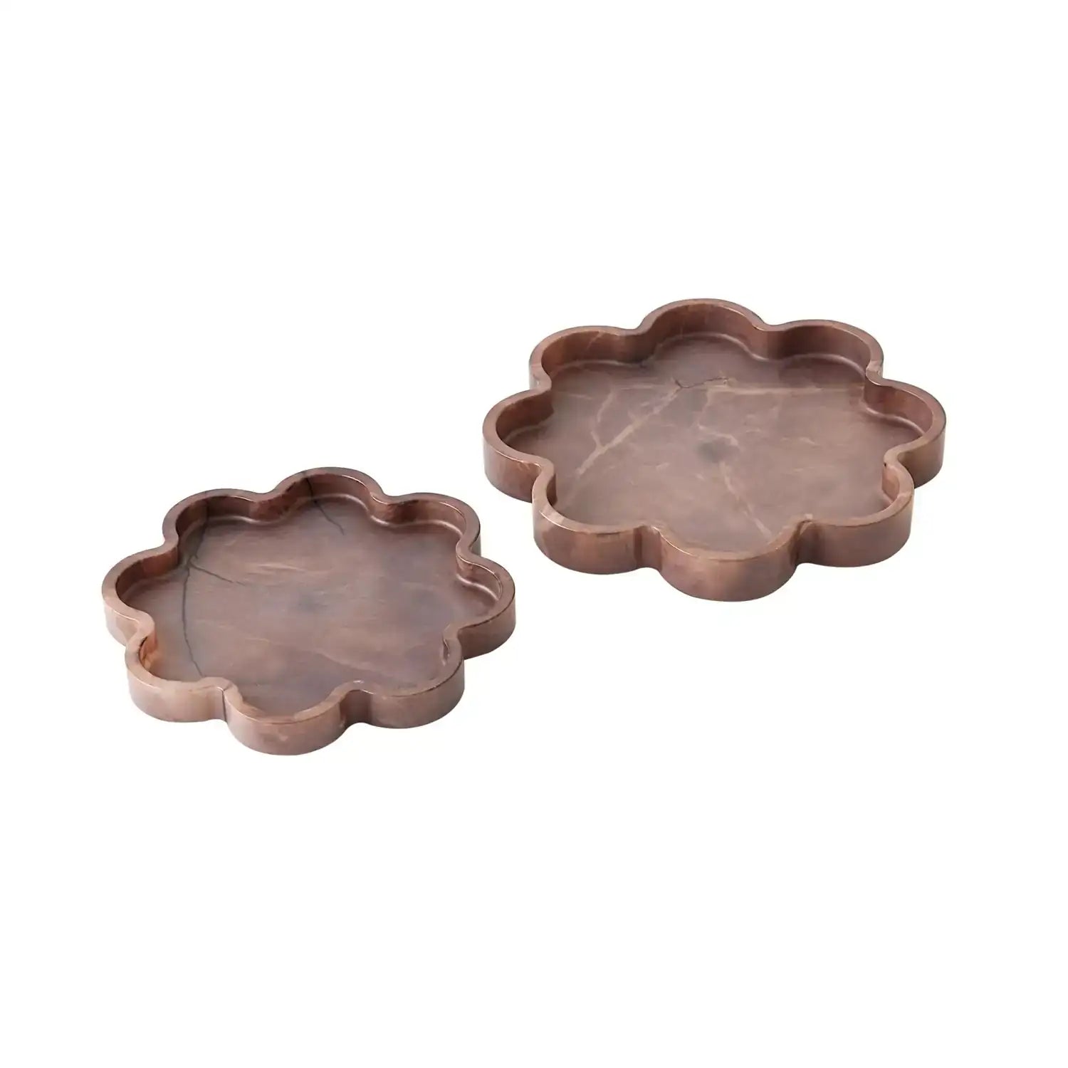 GLOBAL VIEWS CUMULUS ALABASTER TRAY - Decorative Accents
