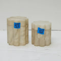 GLOBAL VIEWS CUMULUS ALABASTER TALL BOX