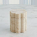 GLOBAL VIEWS CUMULUS ALABASTER TALL BOX