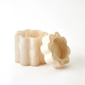 GLOBAL VIEWS CUMULUS ALABASTER TALL BOX