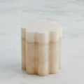 GLOBAL VIEWS CUMULUS ALABASTER TALL BOX