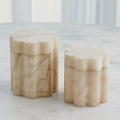 GLOBAL VIEWS CUMULUS ALABASTER TALL BOX