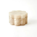 GLOBAL VIEWS CUMULUS ALABASTER WIDE BOX