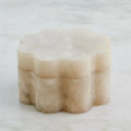 GLOBAL VIEWS CUMULUS ALABASTER WIDE BOX