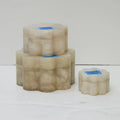 GLOBAL VIEWS CUMULUS ALABASTER WIDE BOX