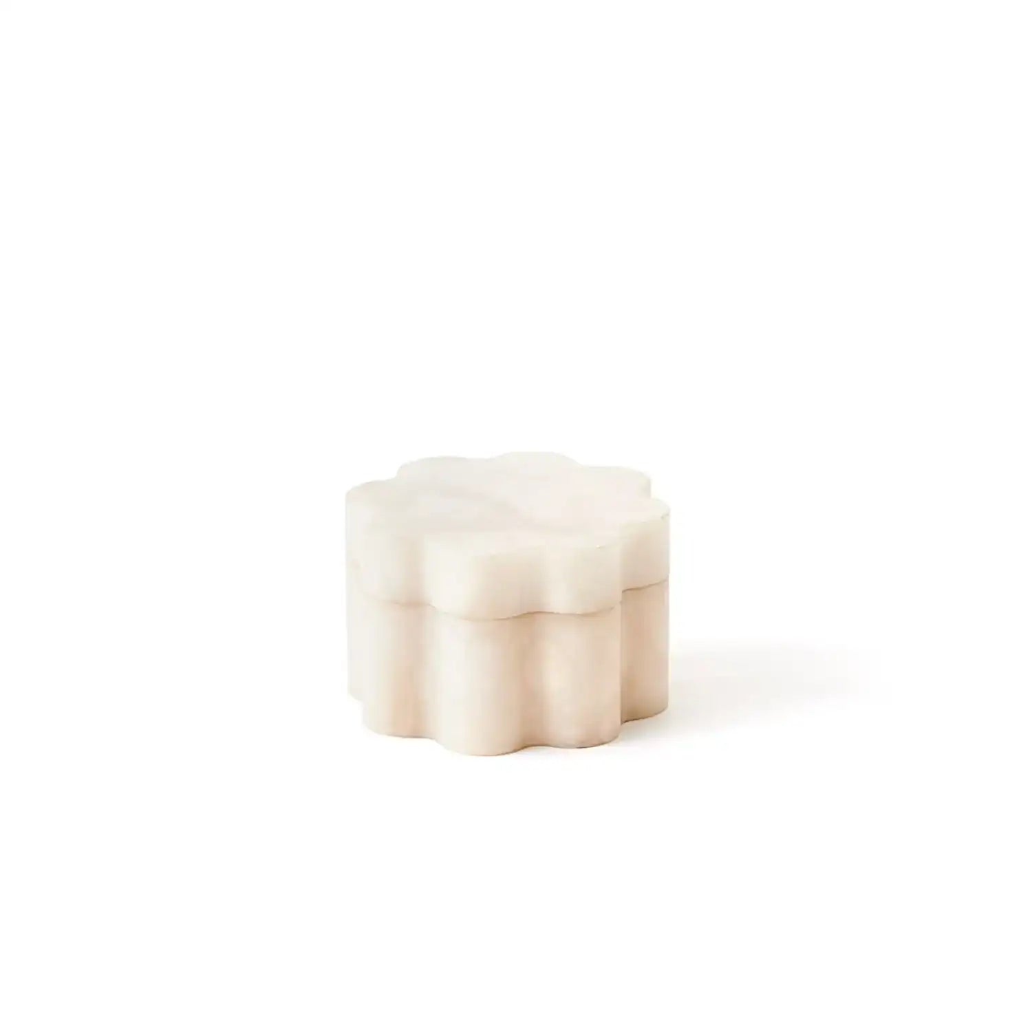 GLOBAL VIEWS CUMULUS ALABASTER WIDE BOX