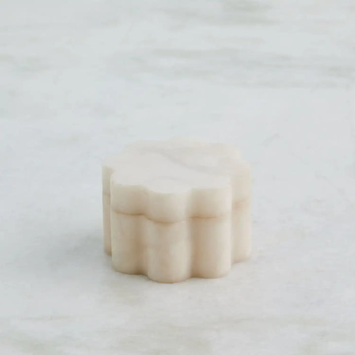 GLOBAL VIEWS CUMULUS ALABASTER WIDE BOX