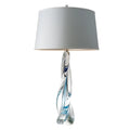 GLOBAL VIEWS OCEAN TWIST LAMP W/SILK SHADE - Art