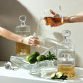 GLOBAL VIEWS DOUBLE STACKING DECANTER - Decorative Accents
