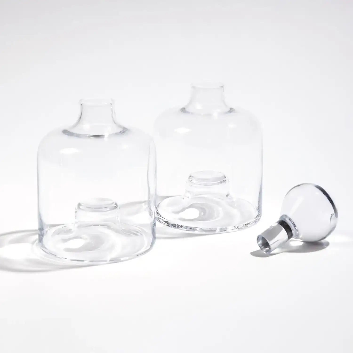 GLOBAL VIEWS DOUBLE STACKING DECANTER - Decorative Accents