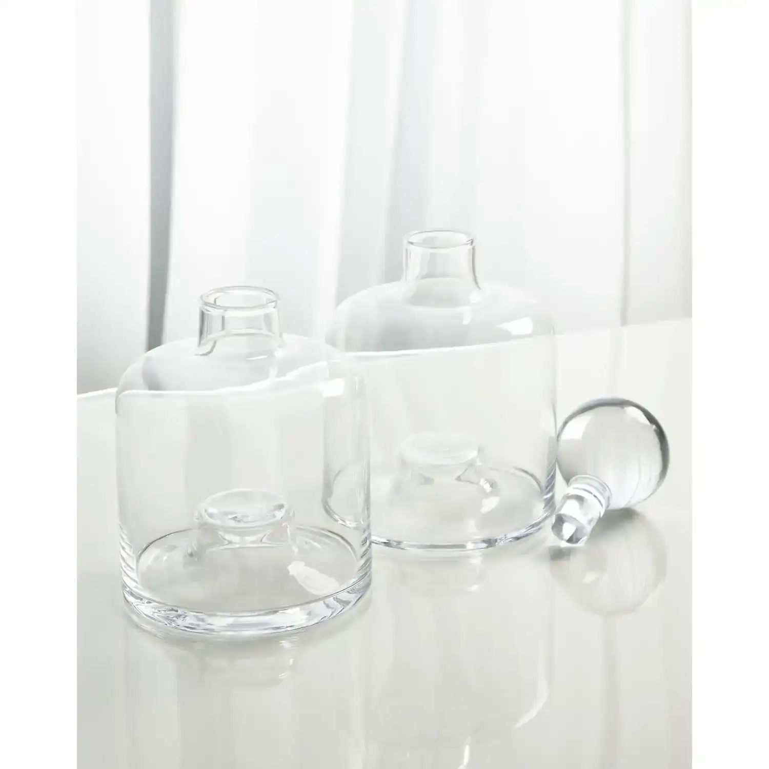 GLOBAL VIEWS DOUBLE STACKING DECANTER - Decorative Accents