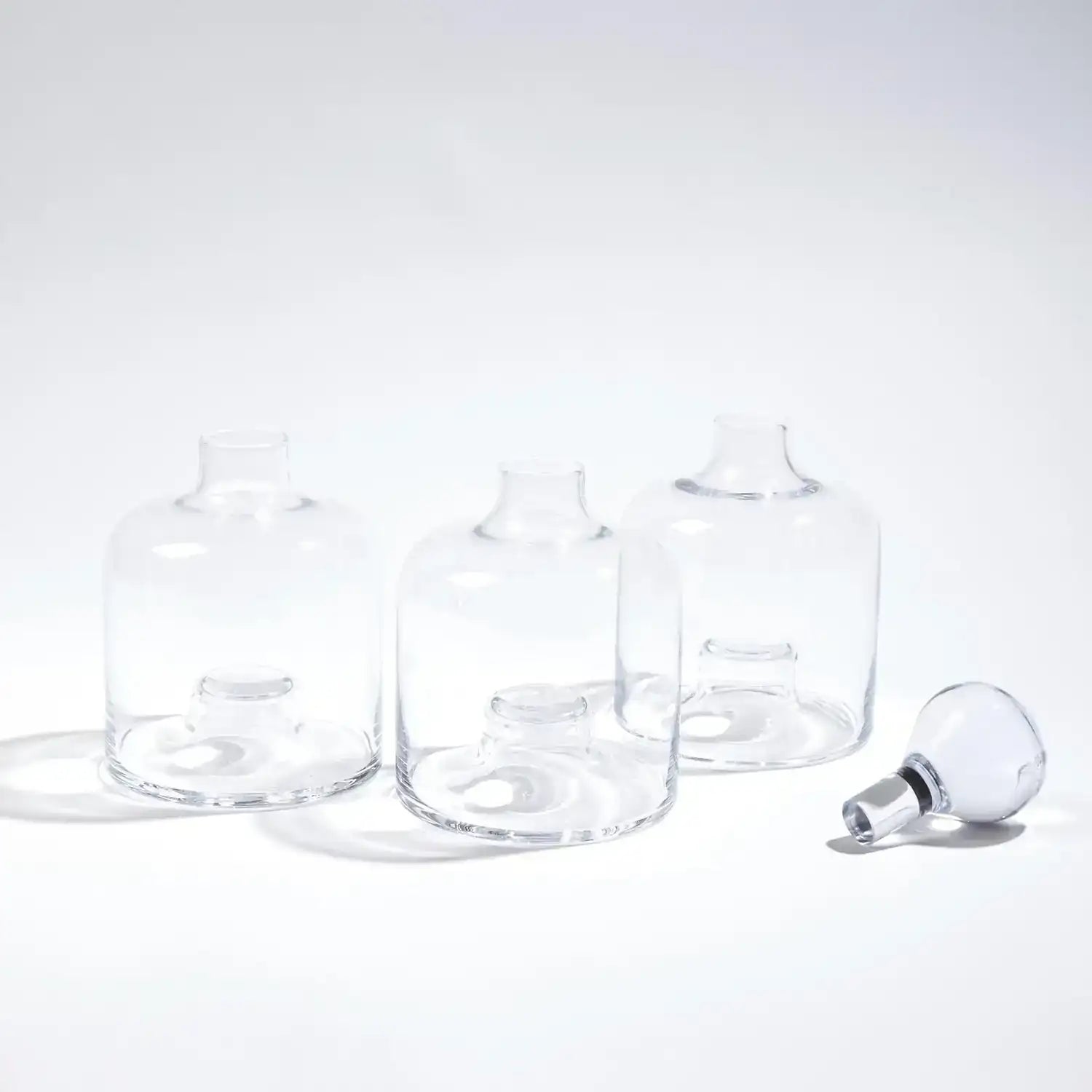 GLOBAL VIEWS TRIPLE STACKING DECANTER - Decorative Accents