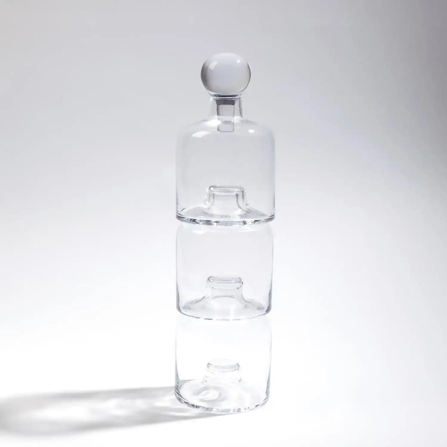 GLOBAL VIEWS TRIPLE STACKING DECANTER - Decorative Accents