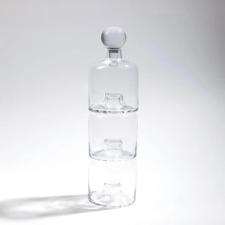 GLOBAL VIEWS TRIPLE STACKING DECANTER - Decorative Accents