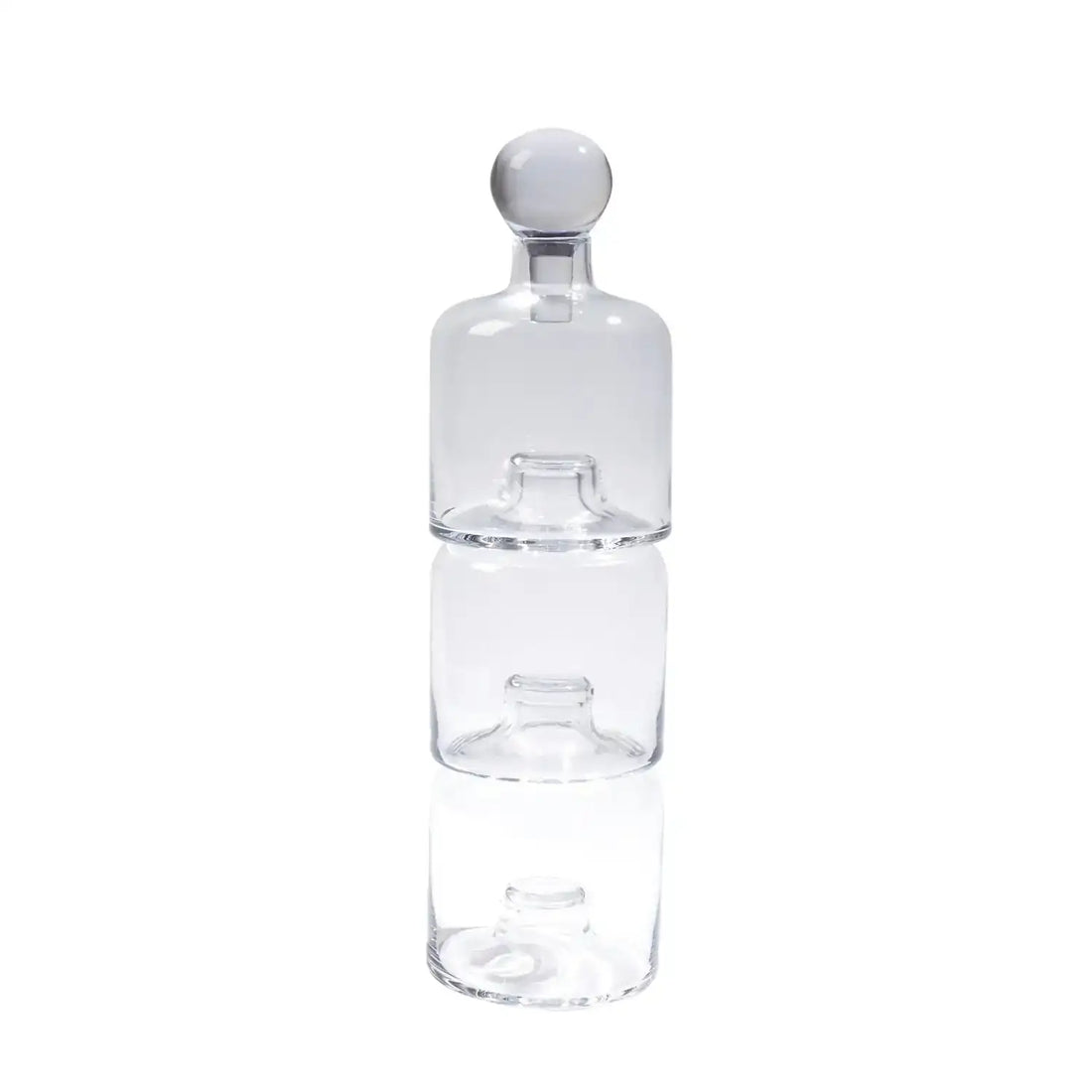 GLOBAL VIEWS TRIPLE STACKING DECANTER - Decorative Accents