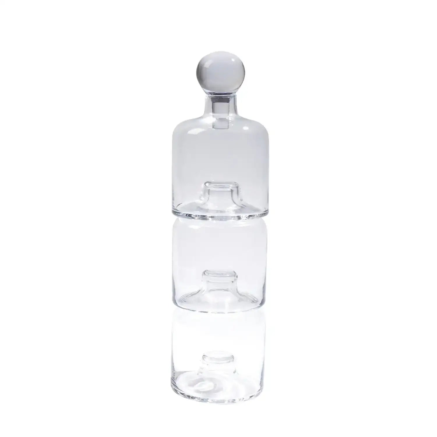 GLOBAL VIEWS TRIPLE STACKING DECANTER - Decorative Accents