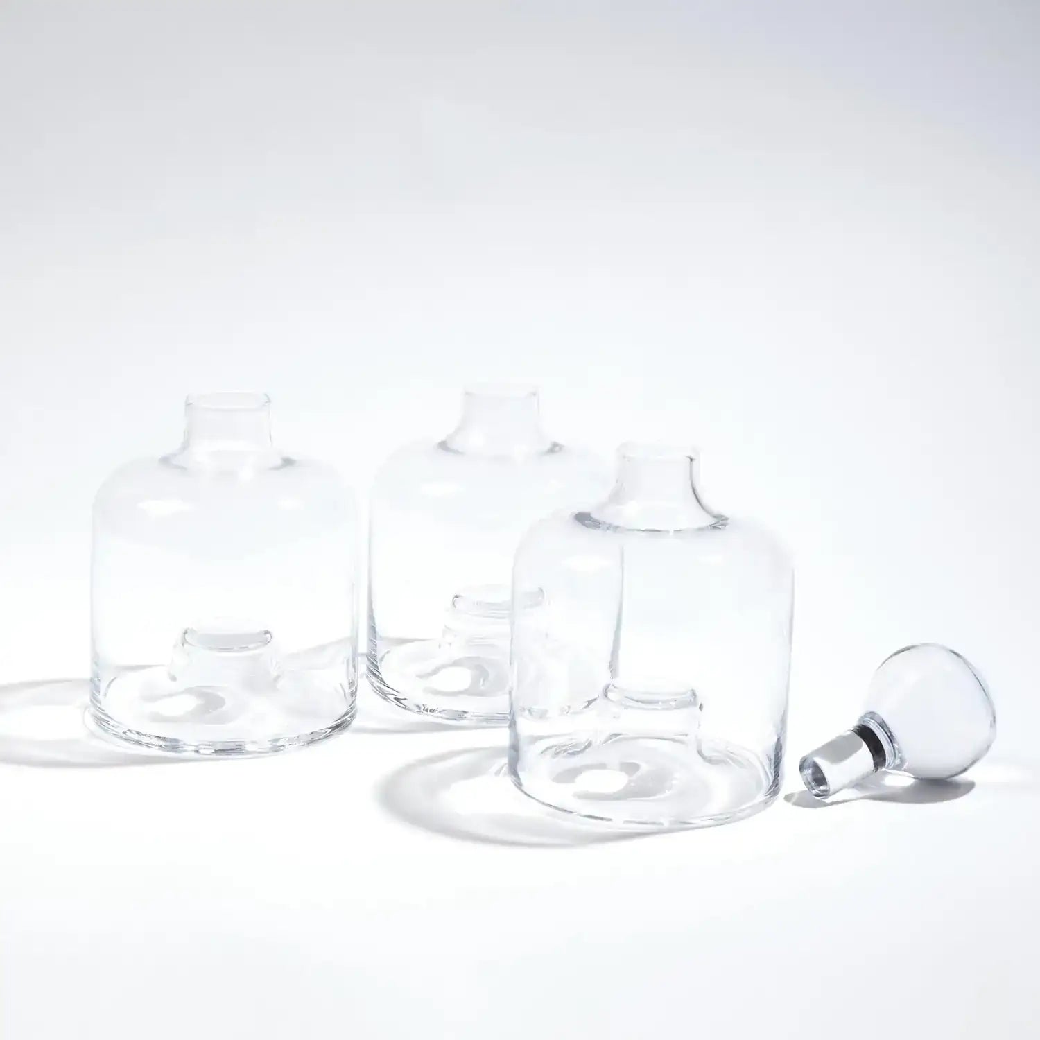 GLOBAL VIEWS TRIPLE STACKING DECANTER - Decorative Accents