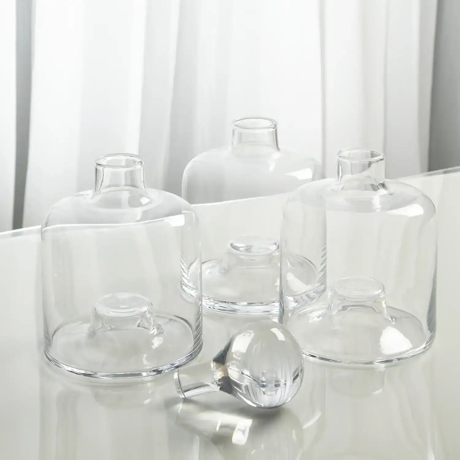 GLOBAL VIEWS TRIPLE STACKING DECANTER - Decorative Accents