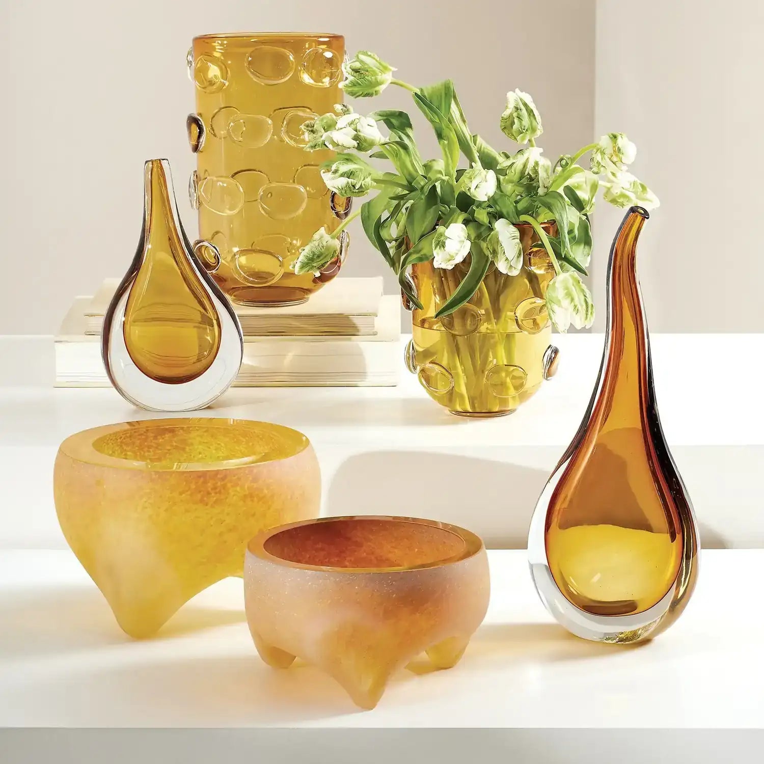 GLOBAL VIEWS FREEFORM TRIPOD BOWL - Art