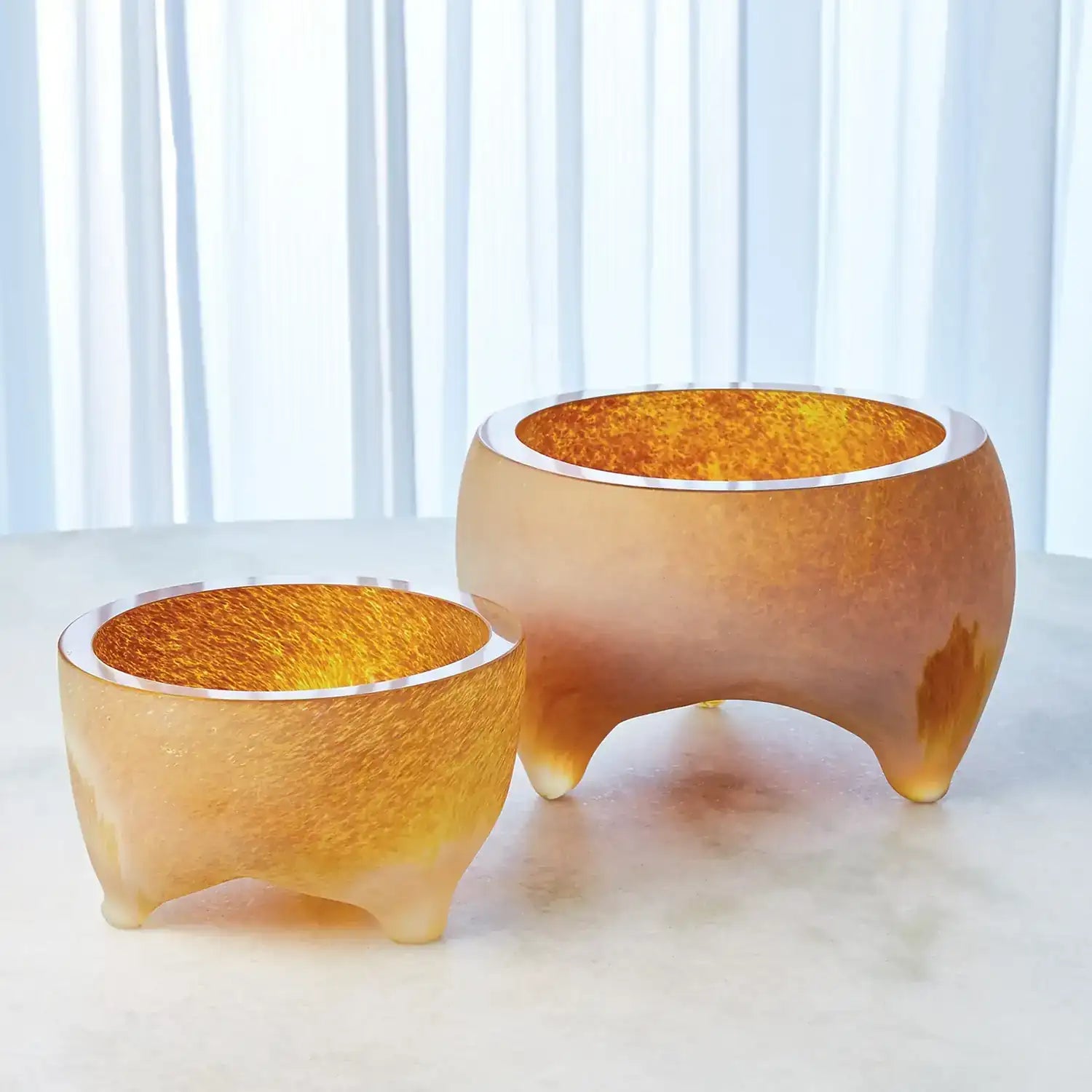 GLOBAL VIEWS FREEFORM TRIPOD BOWL - Art